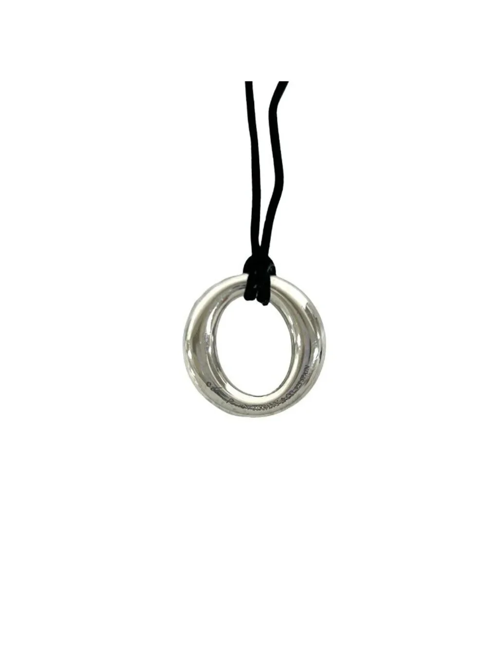 Tiffany & Co Sevillana Necklace 925 Sterling Silver Pendant Choker Accessory